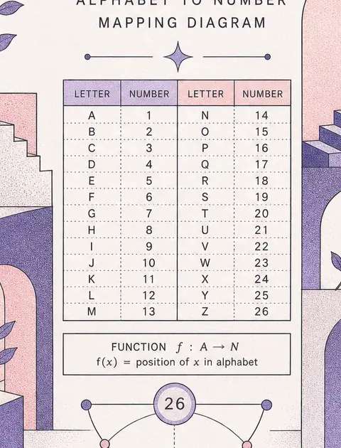 Structured numerology career output diagram
